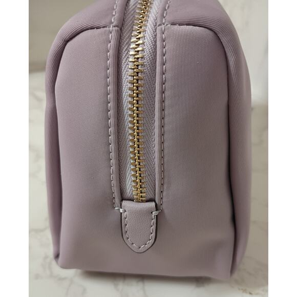 Kate Spade Carter Lavender Smoke Large Nylon Cosmetic Bag - NEW - Picture 5 of 7